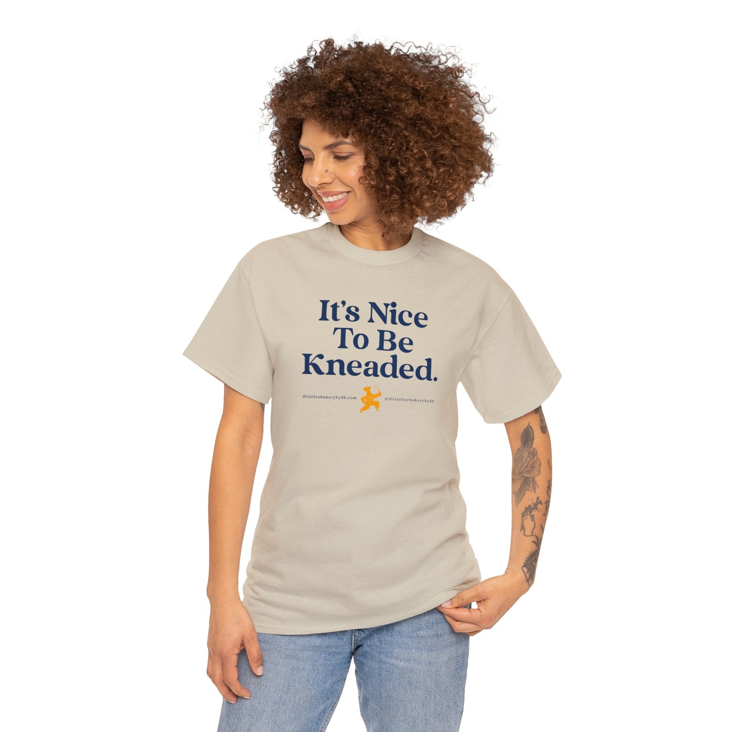 Oh So Nice to be "Kneaded" -- Isn't it? Unisex Heavy Cotton Tee
