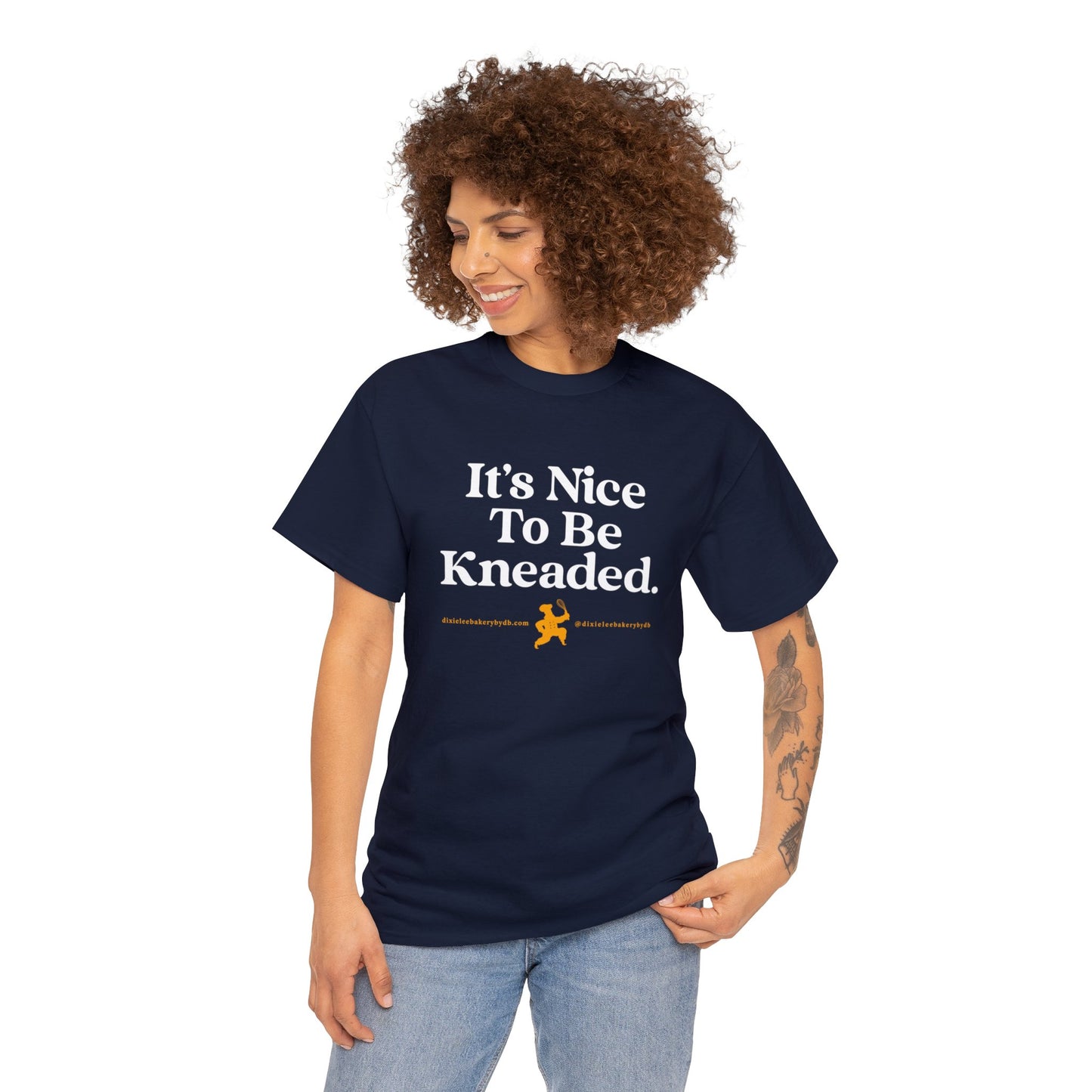 It's Nice to be "Kneaded" -- Chef David Burke Unisex Heavy Cotton Tee