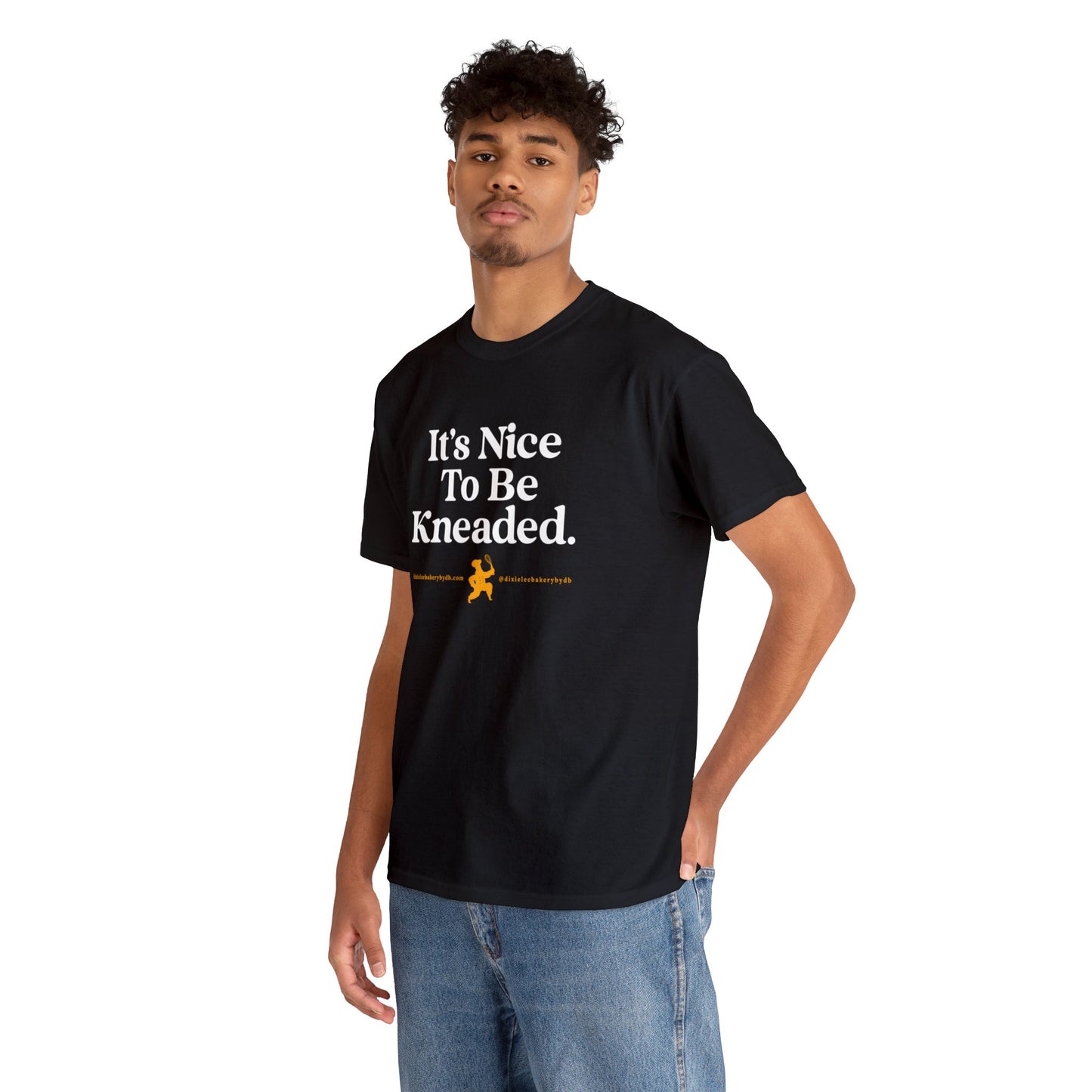 It's Nice to be "Kneaded" -- Chef David Burke Unisex Heavy Cotton Tee