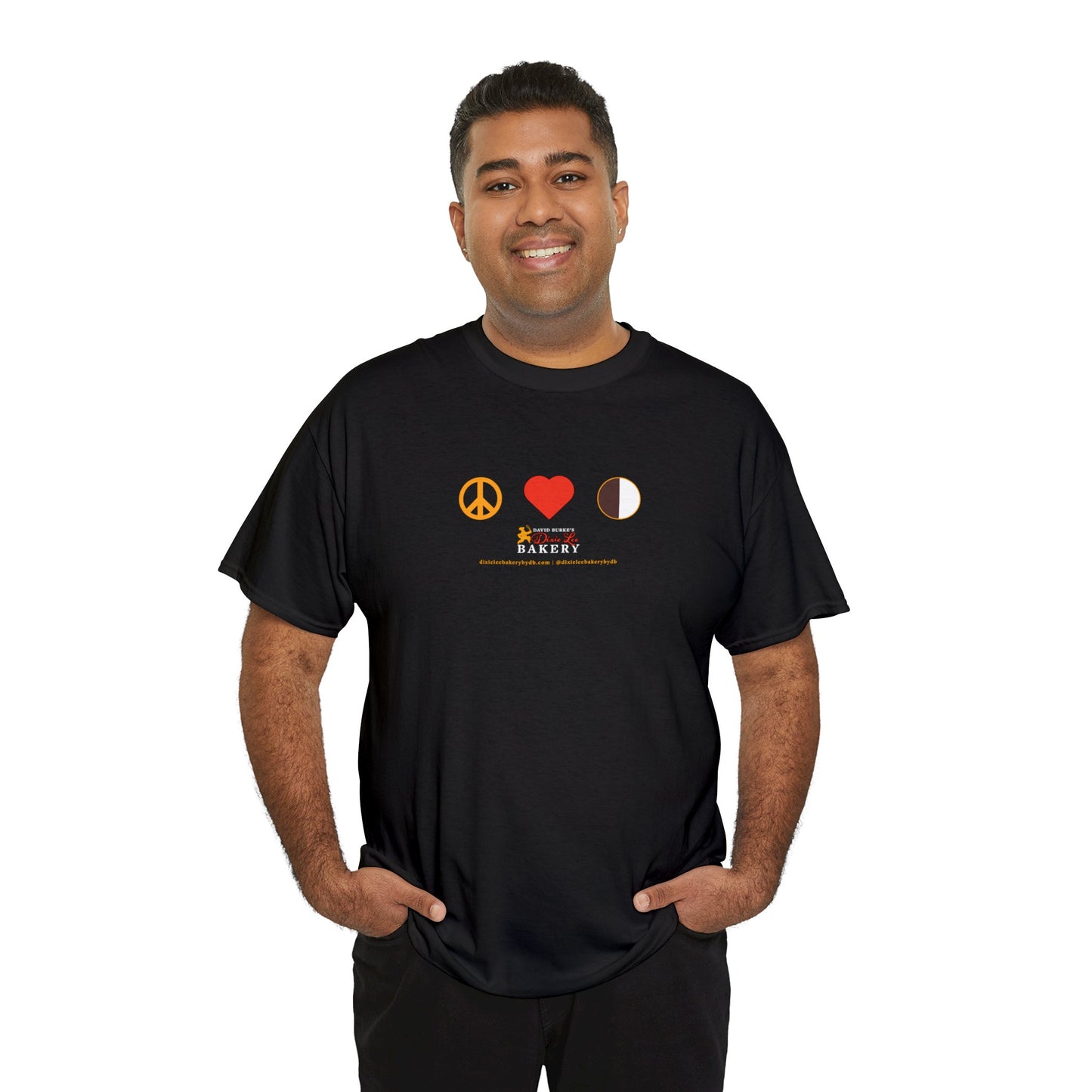 Peace, Love and Cookies! The Classic Chef David Burke Bakery T-shirt