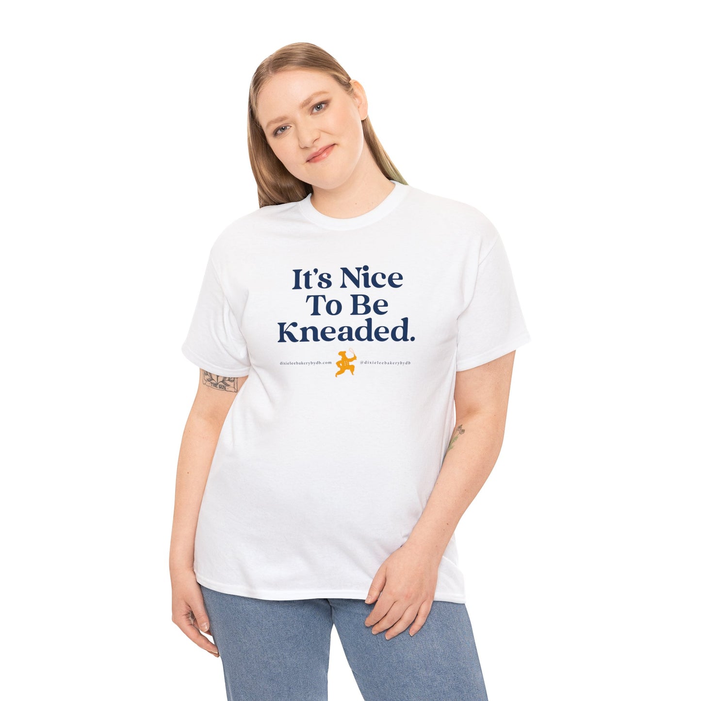 Oh So Nice to be "Kneaded" -- Isn't it? Unisex Heavy Cotton Tee