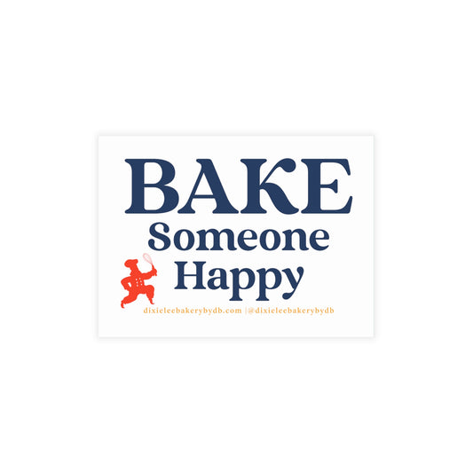 Chef David Burke "Bake Someone Happy" Postcard or Recipe Card Set