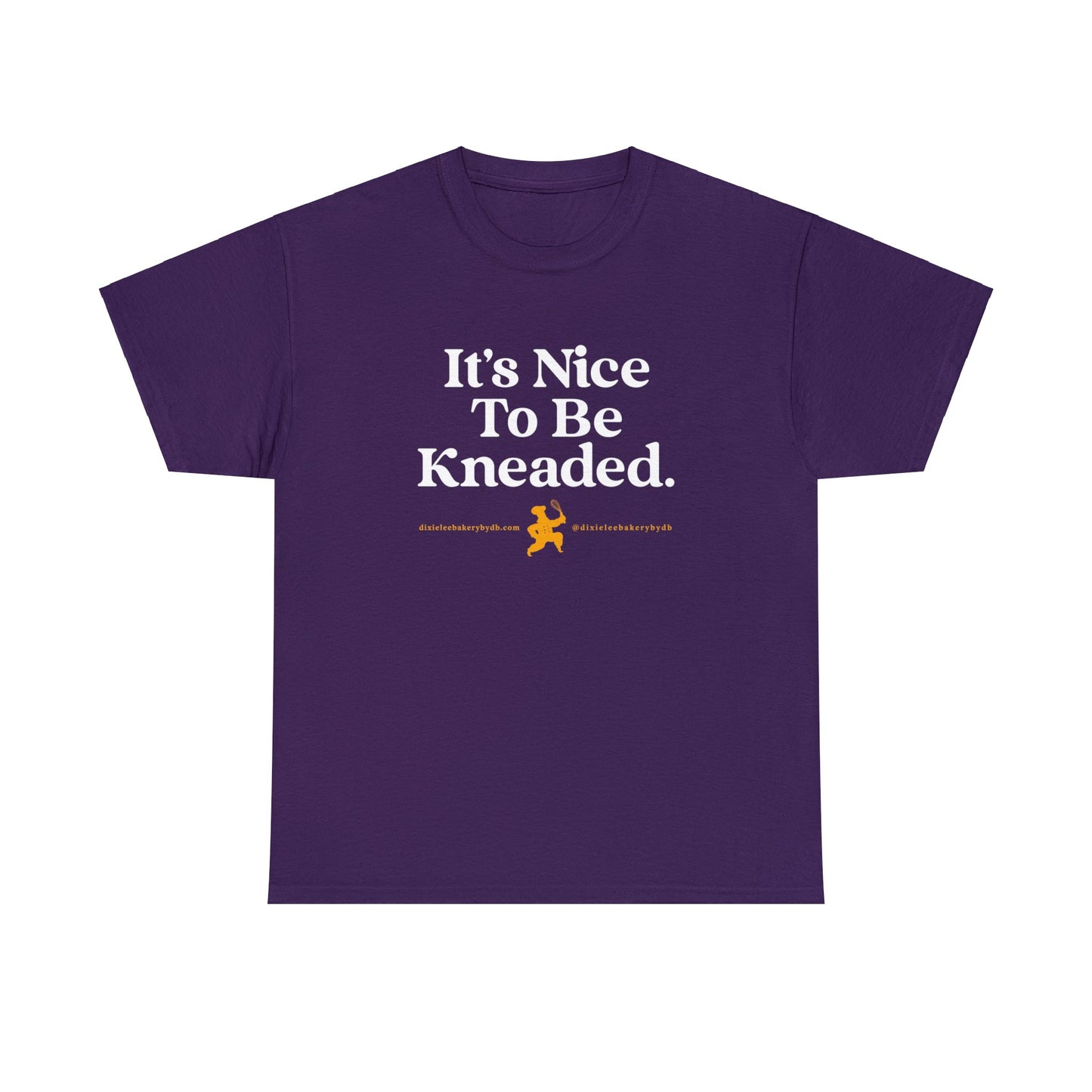 It's Nice to be "Kneaded" -- Chef David Burke Unisex Heavy Cotton Tee