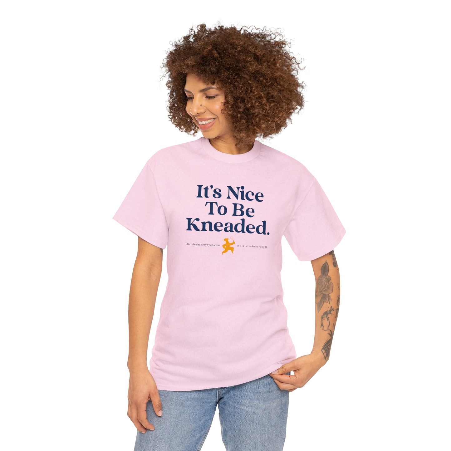 Oh So Nice to be "Kneaded" -- Isn't it? Unisex Heavy Cotton Tee