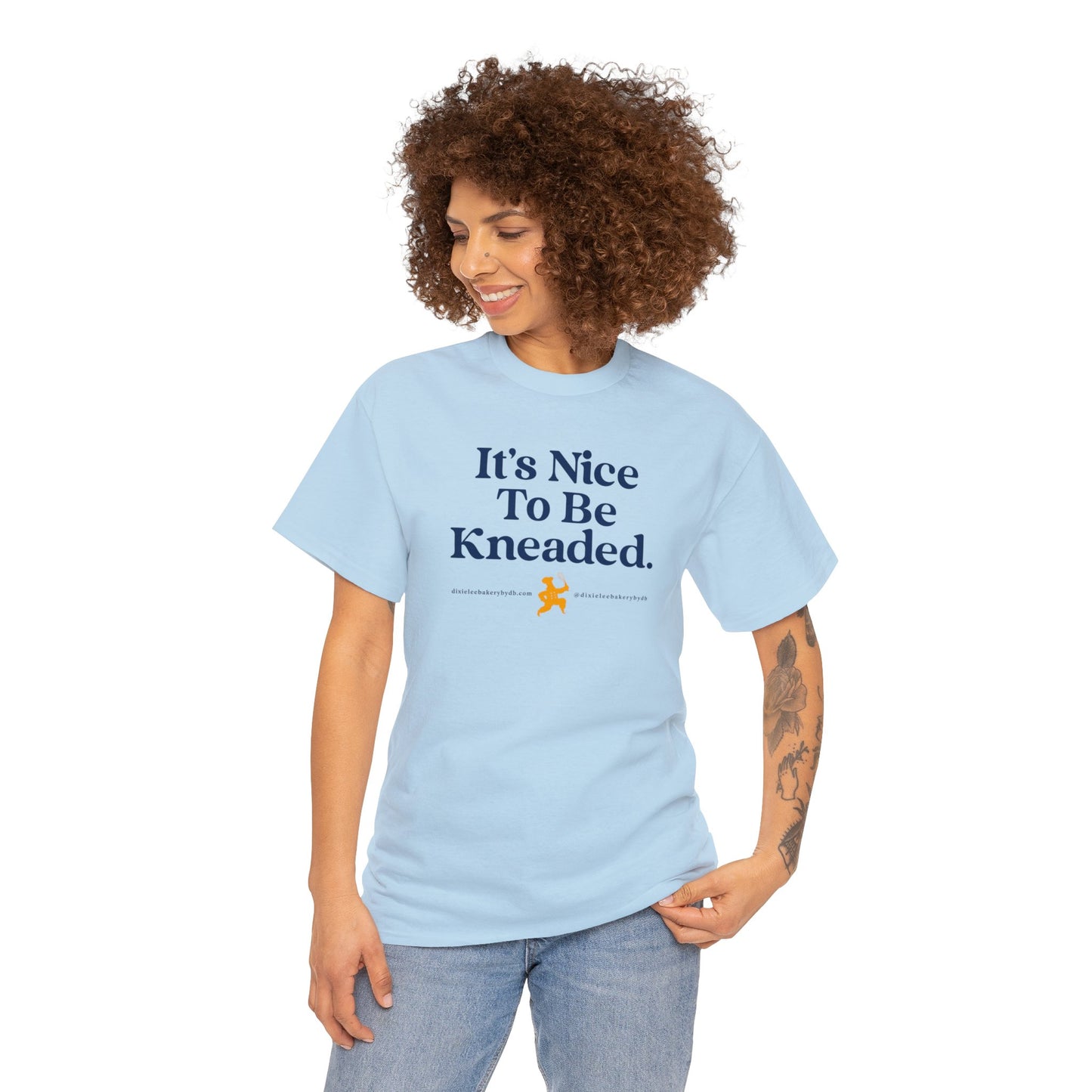 Oh So Nice to be "Kneaded" -- Isn't it? Unisex Heavy Cotton Tee