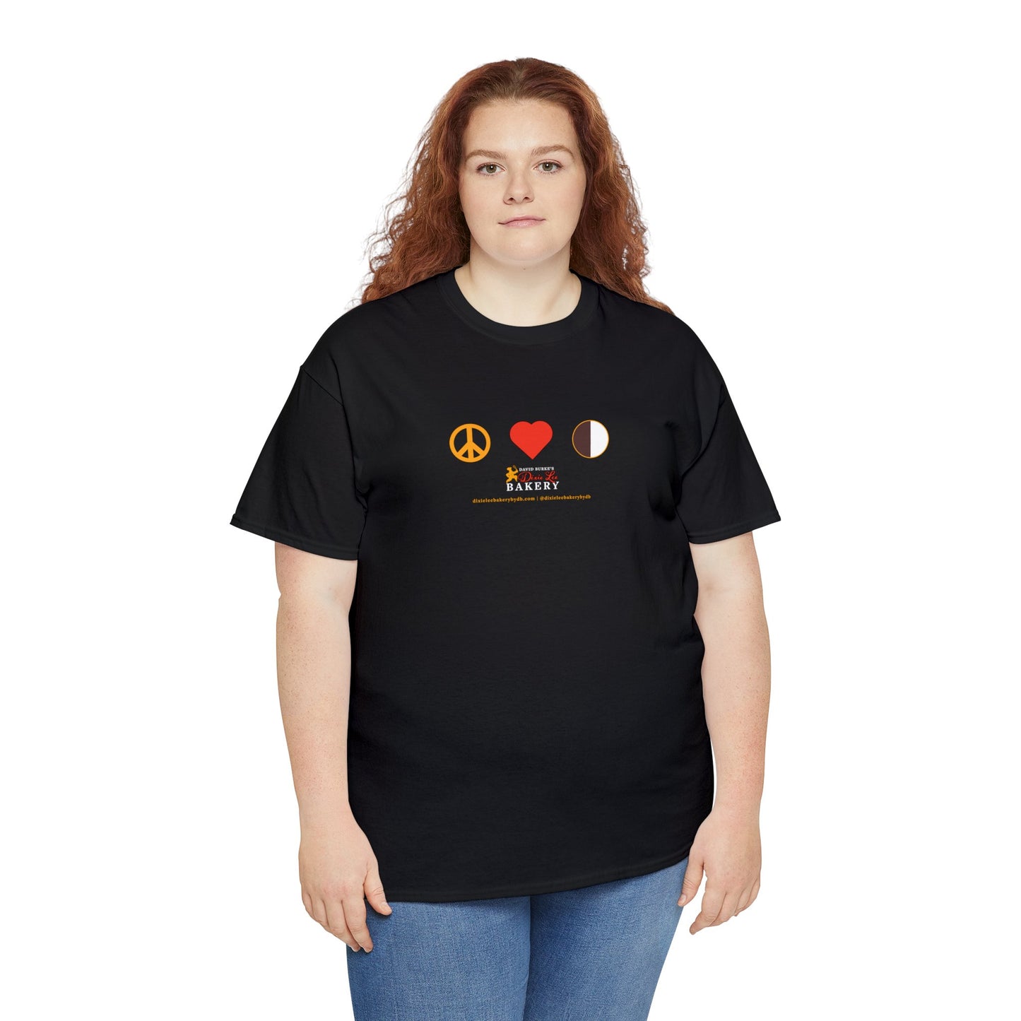 Peace, Love and Cookies! The Classic Chef David Burke Bakery T-shirt