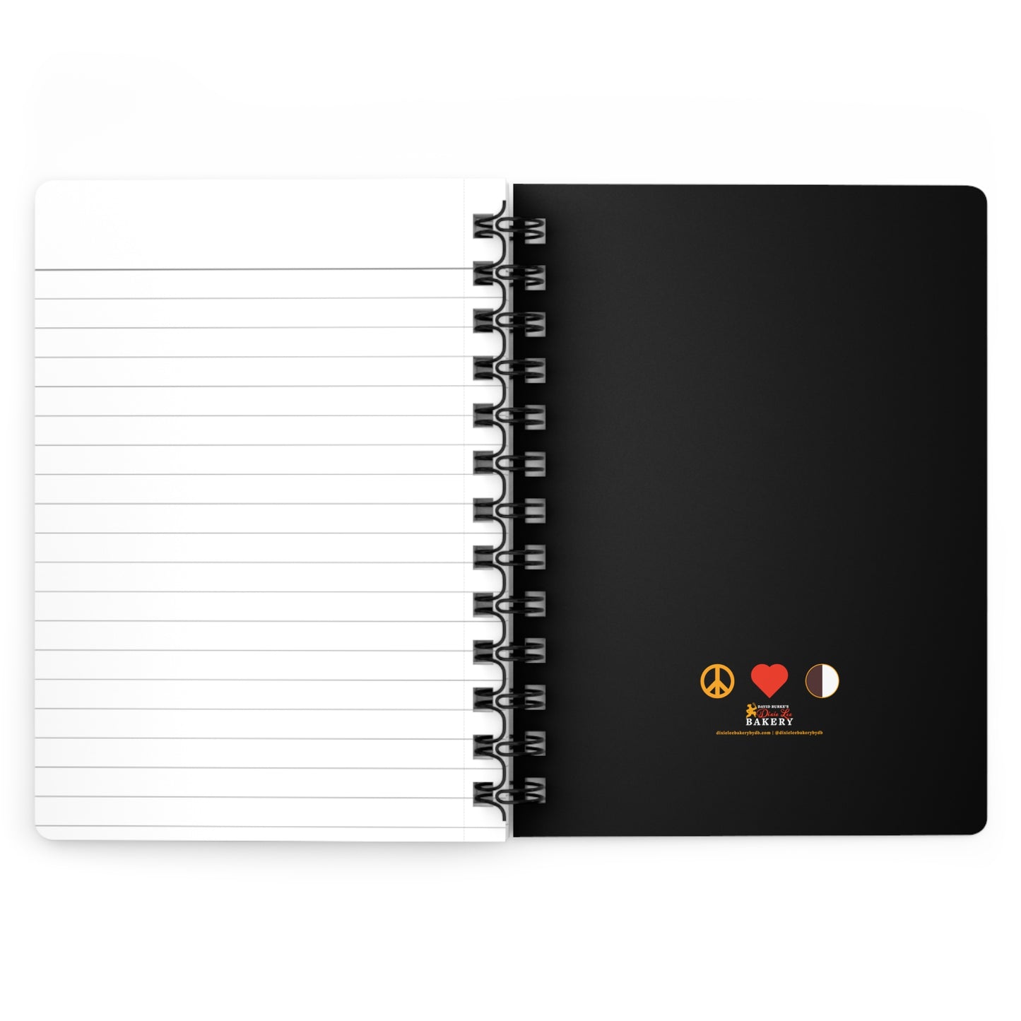 Chef David Burke "Love is all you Knead" Splashproof Spiral Bound Journal