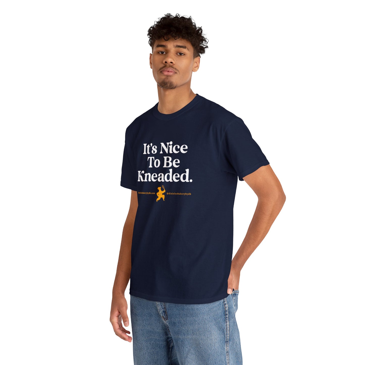 It's Nice to be "Kneaded" -- Chef David Burke Unisex Heavy Cotton Tee