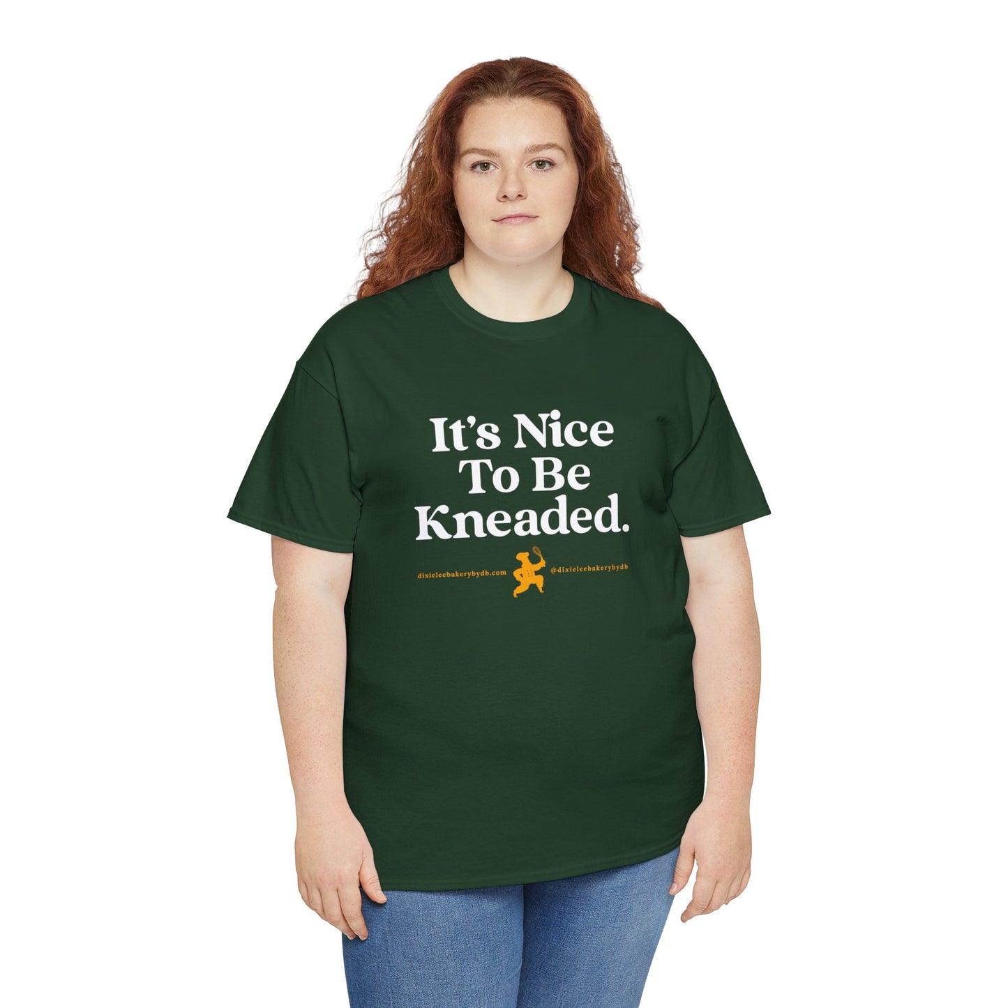 It's Nice to be "Kneaded" -- Chef David Burke Unisex Heavy Cotton Tee