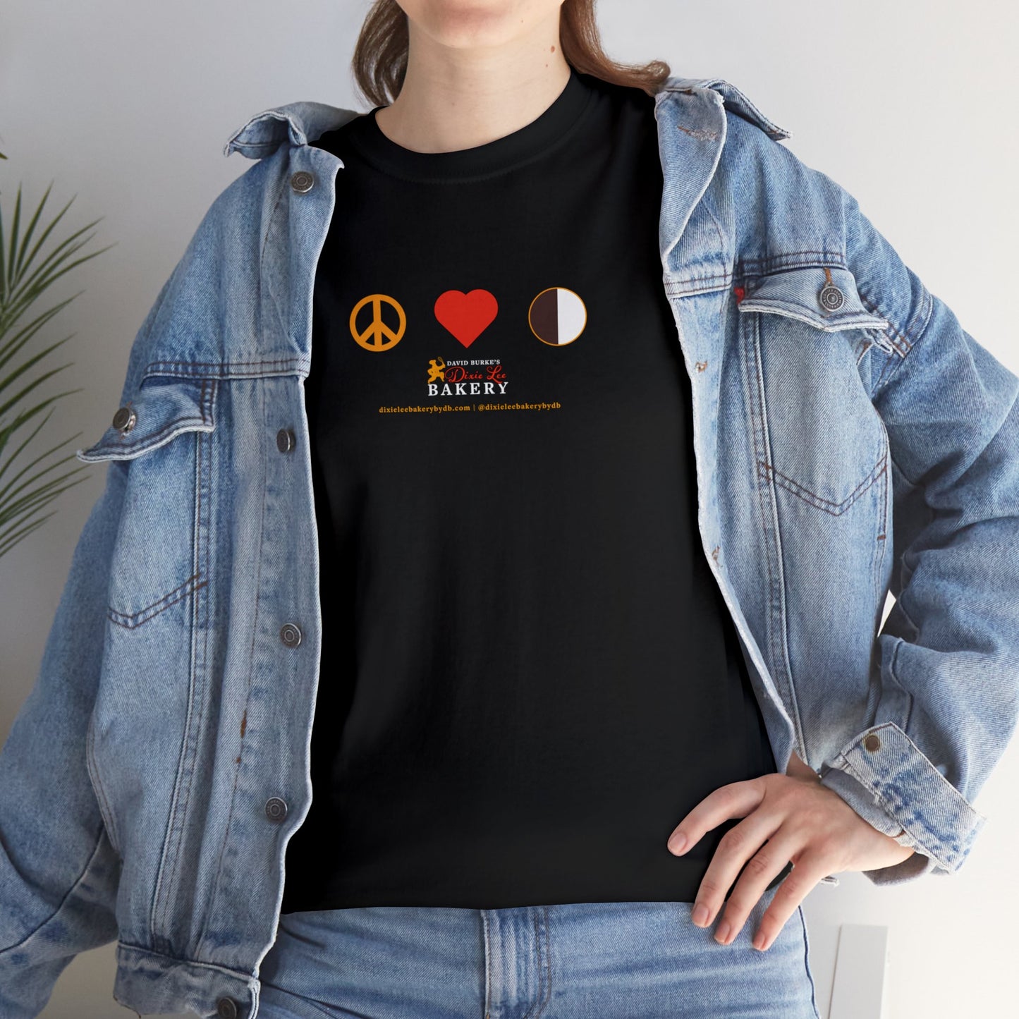 Peace, Love and Cookies! The Classic Chef David Burke Bakery T-shirt